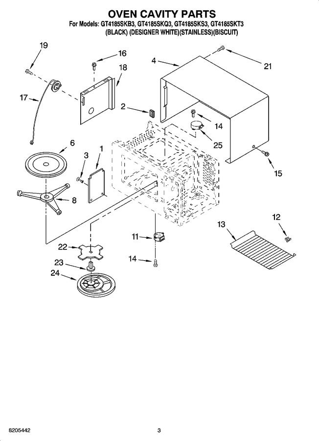 Diagram for GT4185SKT3