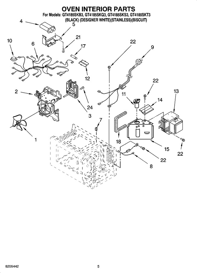 Diagram for GT4185SKS3