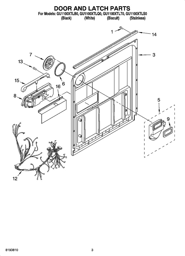 Diagram for GU1100XTLB0