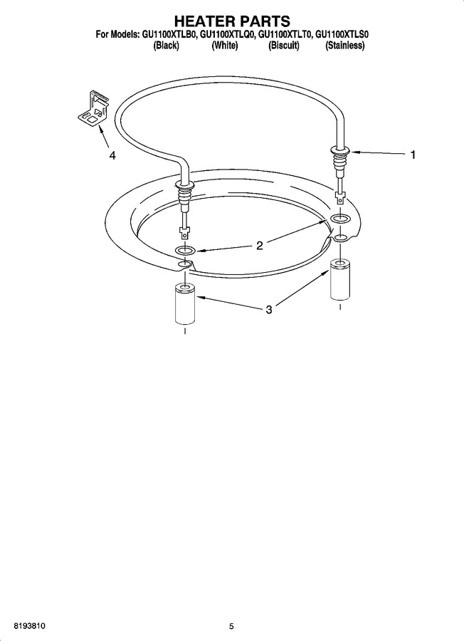 Diagram for GU1100XTLQ0