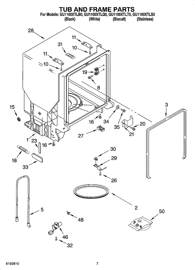 Diagram for GU1100XTLQ0