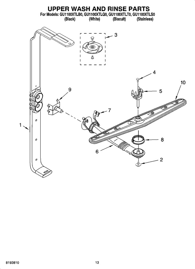 Diagram for GU1100XTLB0