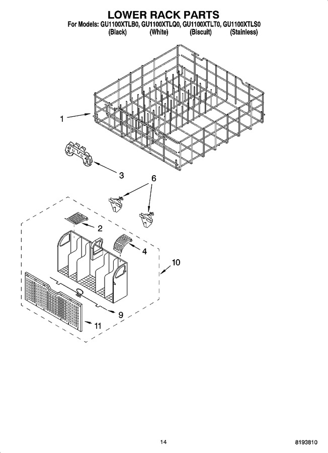 Diagram for GU1100XTLB0