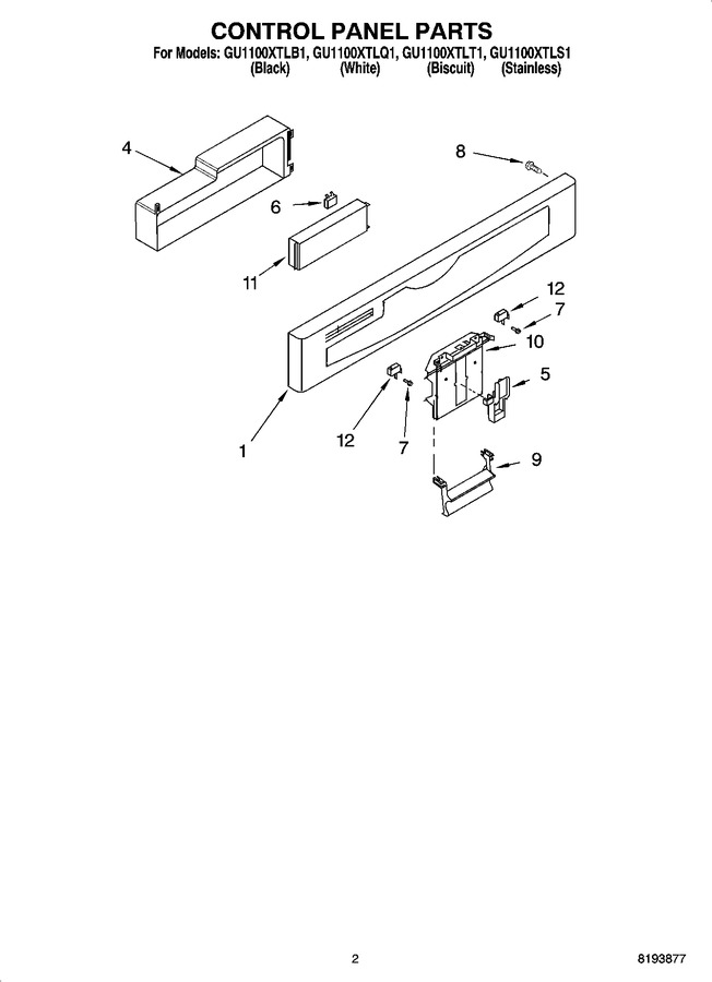 Diagram for GU1100XTLT1