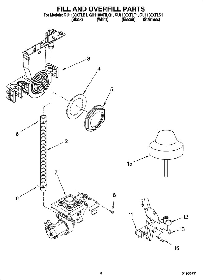 Diagram for GU1100XTLQ1