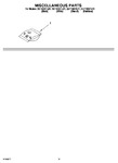 Diagram for 12 - Miscellaneous Parts