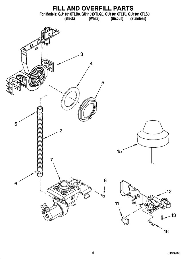 Diagram for GU1101XTLT0