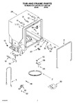 Diagram for 07 - Tub And Frame Parts