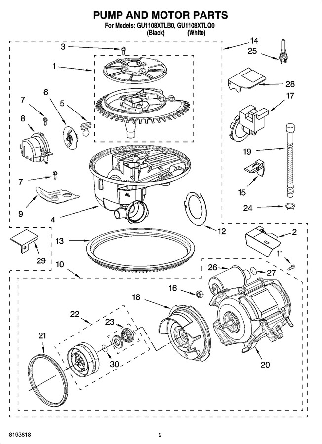 Diagram for GU1108XTLB0