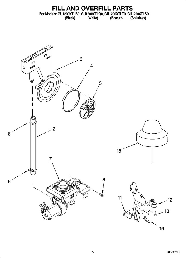 Diagram for GU1200XTLB0