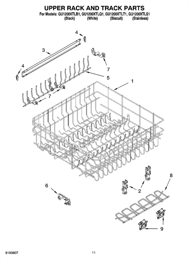 Diagram for GU1200XTLQ1
