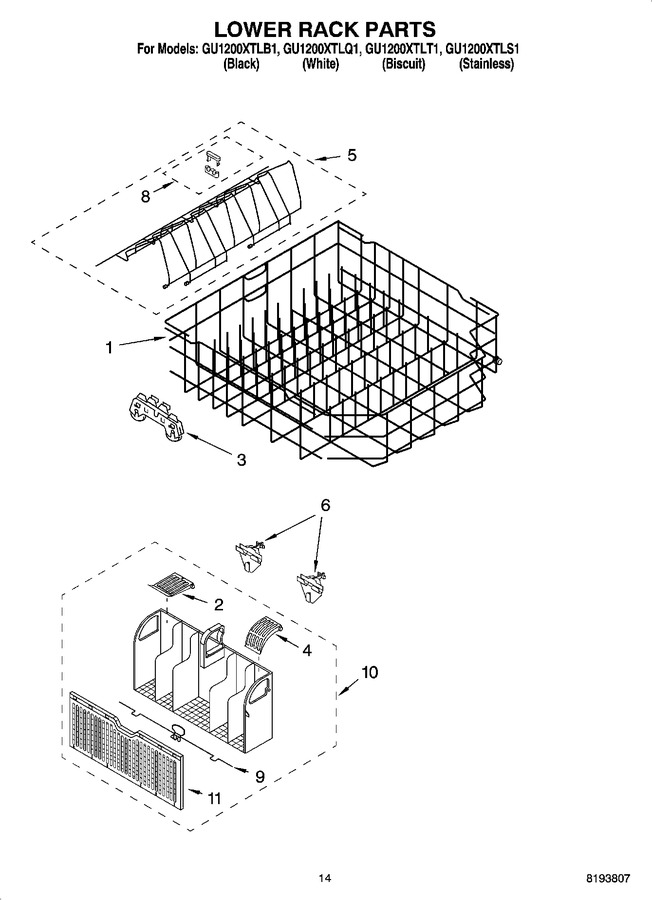 Diagram for GU1200XTLT1