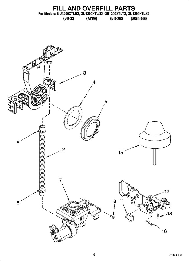 Diagram for GU1200XTLS2