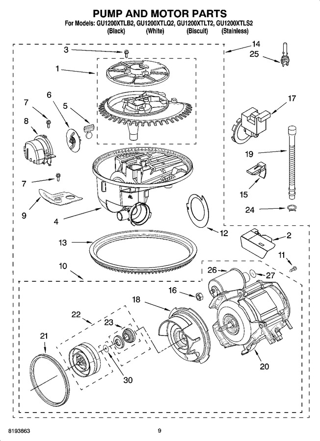 Diagram for GU1200XTLS2