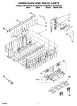 Diagram for 09 - Upper Rack And Track Parts