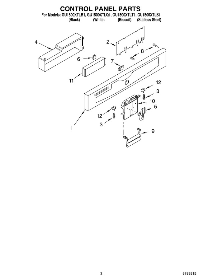 Diagram for GU1500XTLQ1