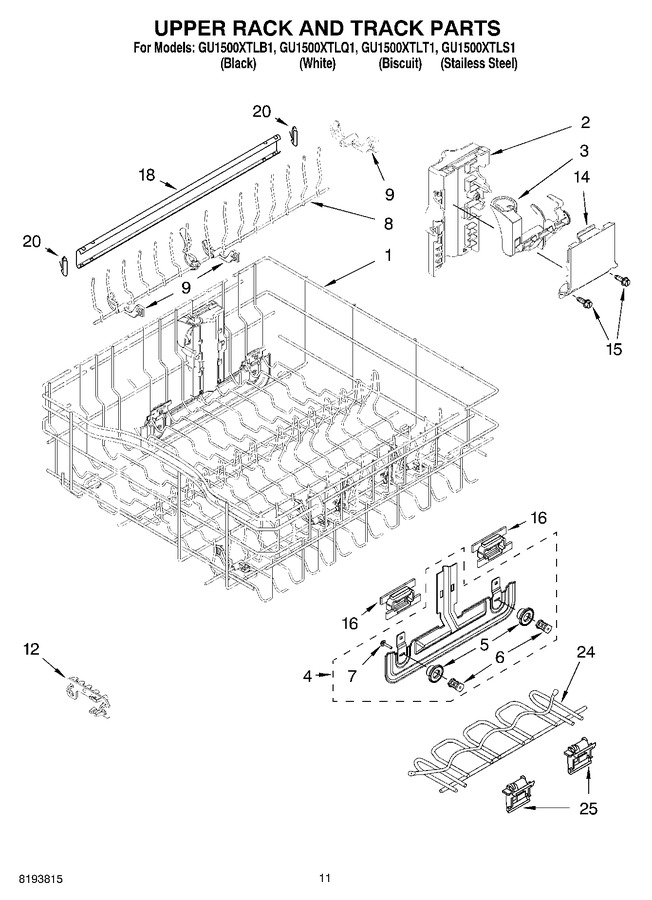 Diagram for GU1500XTLQ1