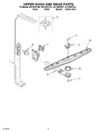 Diagram for 10 - Upper Wash And Rinse Parts