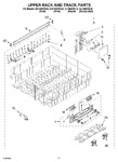 Diagram for 09 - Upper Rack And Track Parts