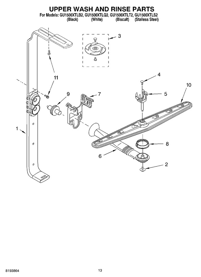 Diagram for GU1500XTLB2