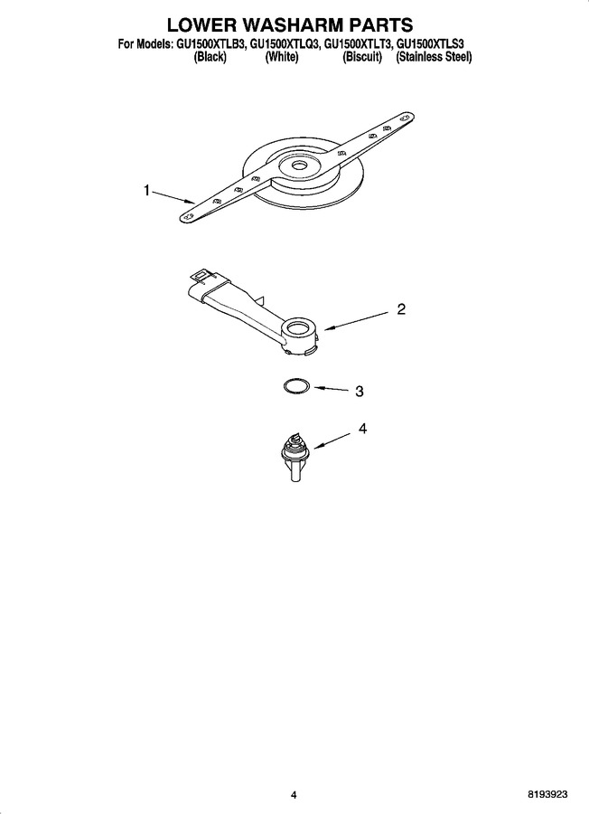 Diagram for GU1500XTLT3