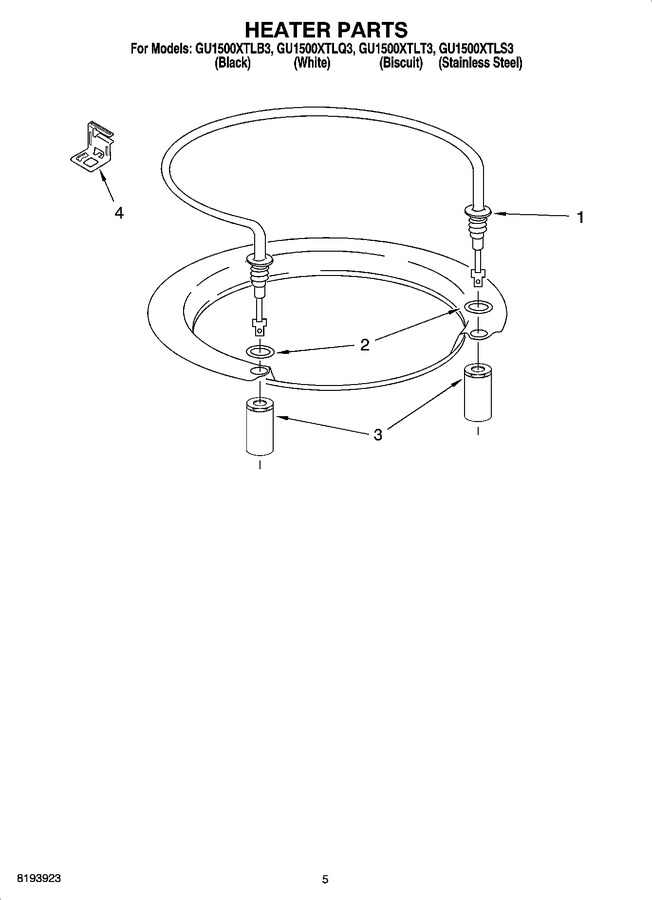 Diagram for GU1500XTLS3