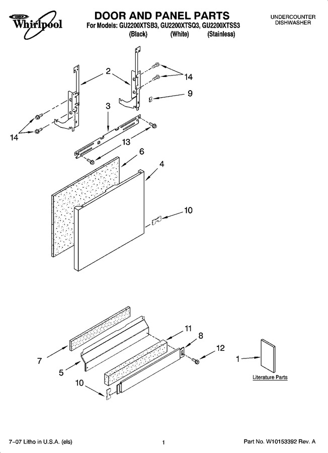 Diagram for GU2200XTSQ3