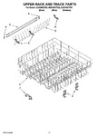 Diagram for 09 - Upper Rack And Track Parts