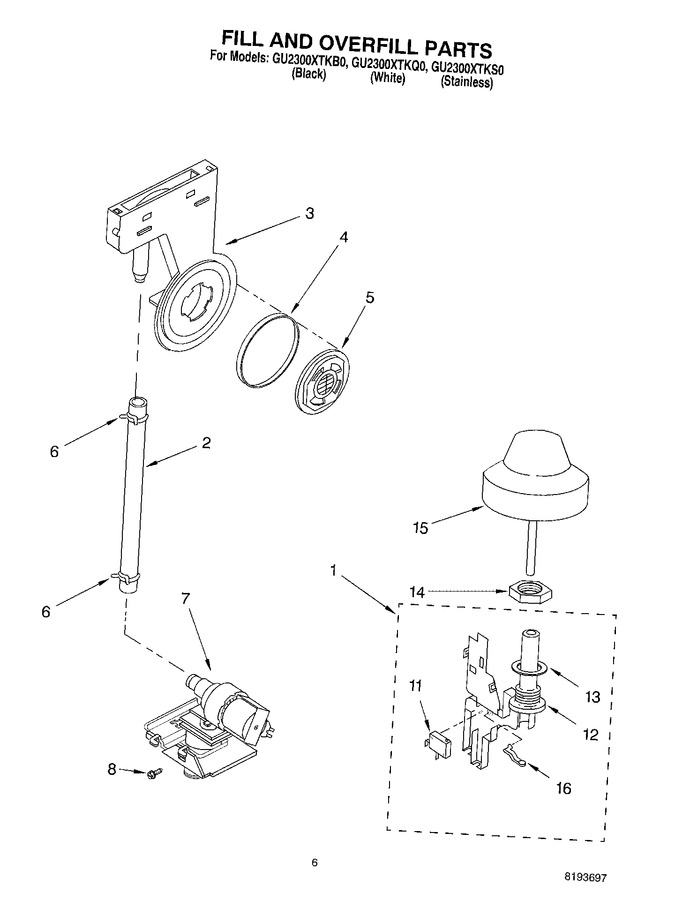 Diagram for GU2300XTKB0
