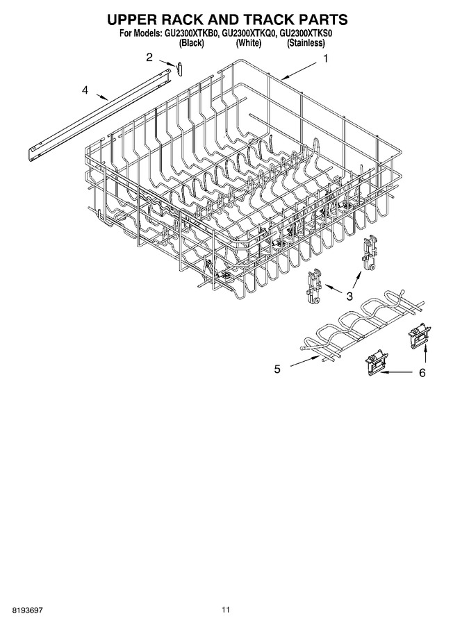 Diagram for GU2300XTKQ0
