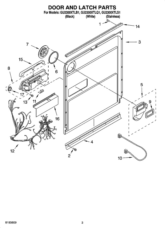 Diagram for GU2300XTLB1