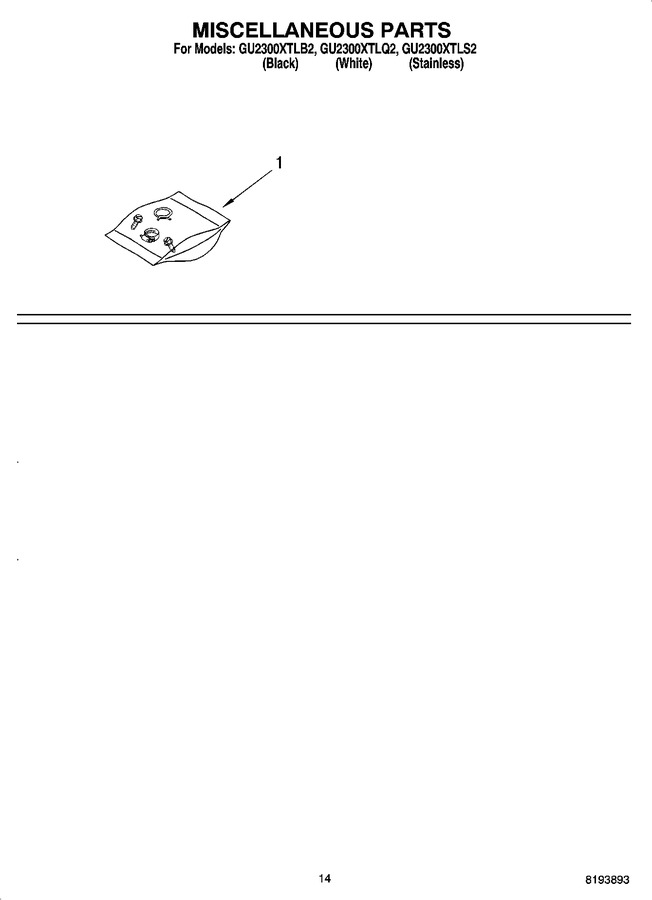 Diagram for GU2300XTLS2