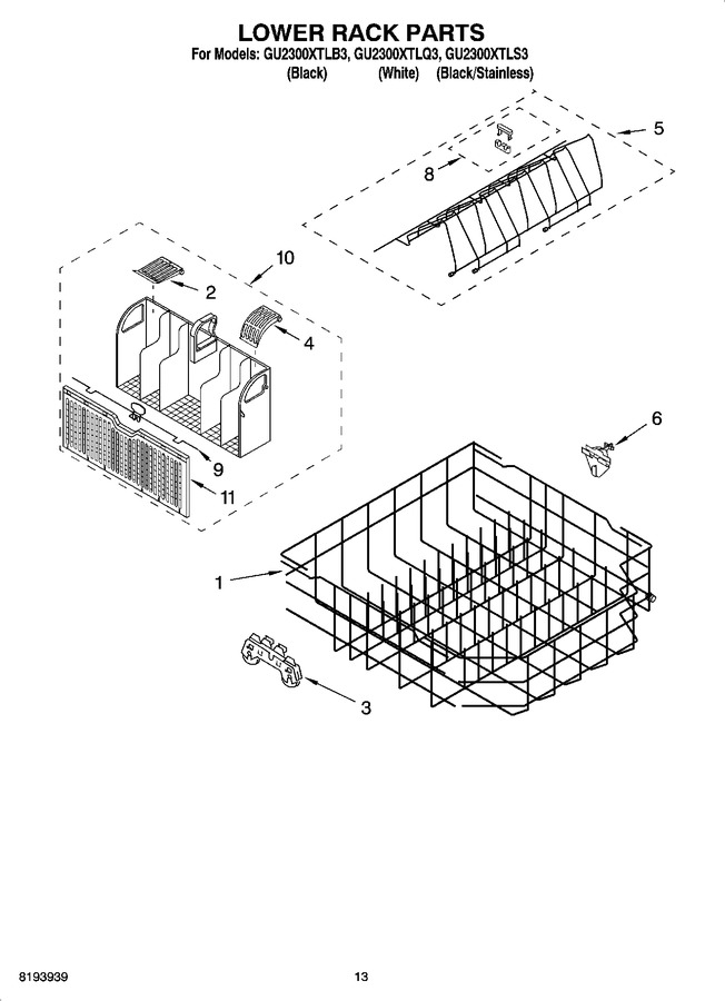 Diagram for GU2300XTLS3
