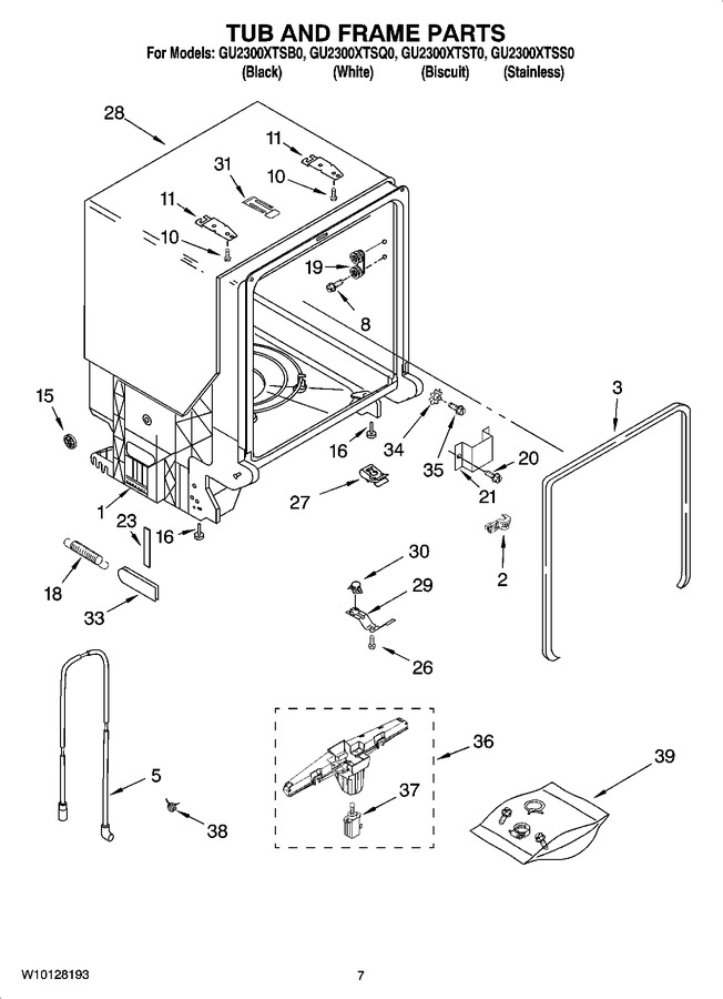 Diagram for GU2300XTSB0