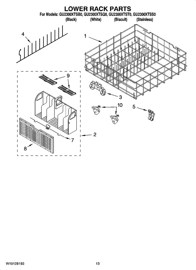 Diagram for GU2300XTSQ0