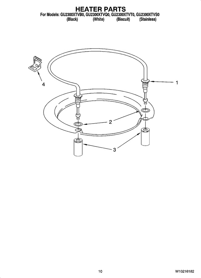 Diagram for GU2300XTVT0