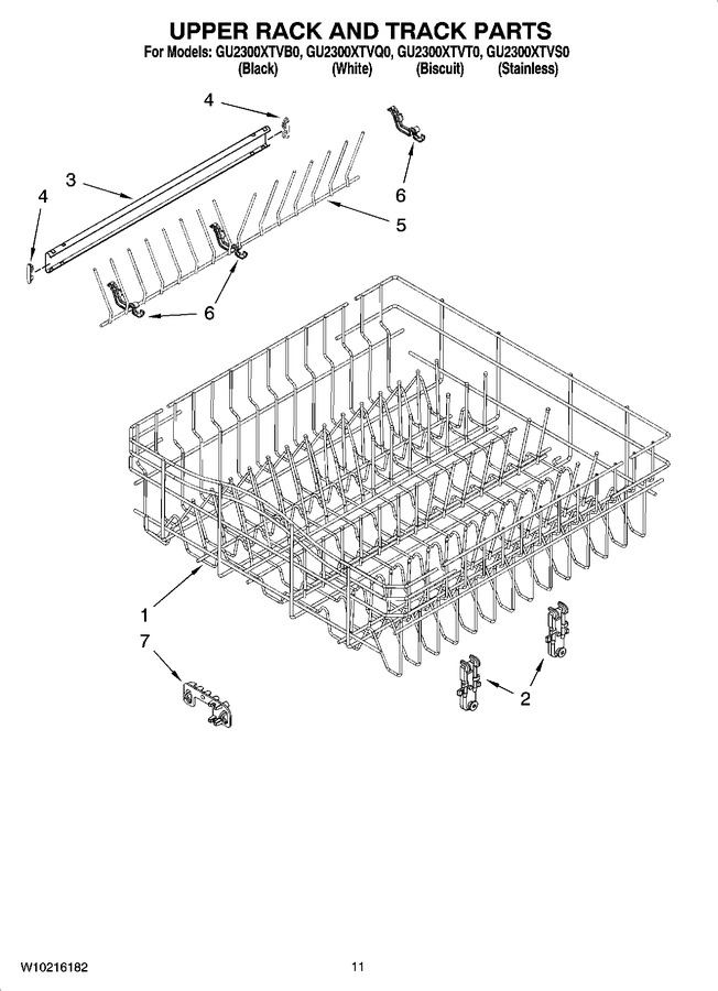 Diagram for GU2300XTVQ0