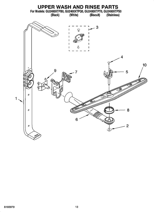 Diagram for GU2400XTPB0