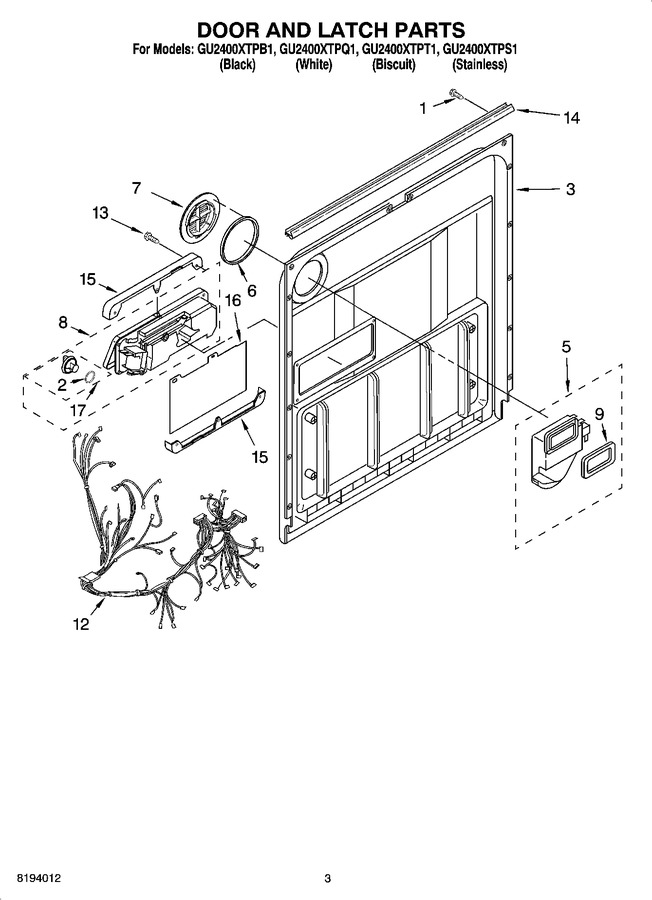 Diagram for GU2400XTPB1