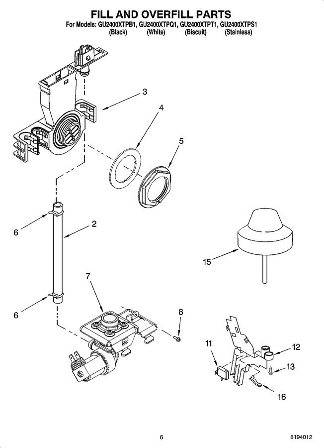 Diagram for GU2400XTPB1