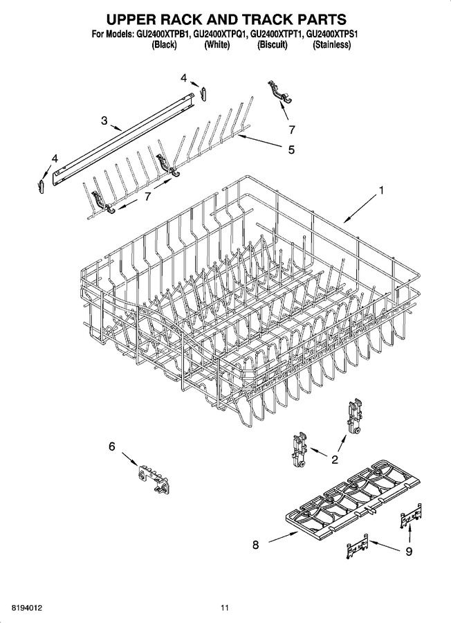 Diagram for GU2400XTPQ1
