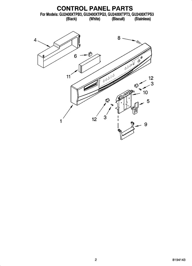 Diagram for GU2400XTPQ3