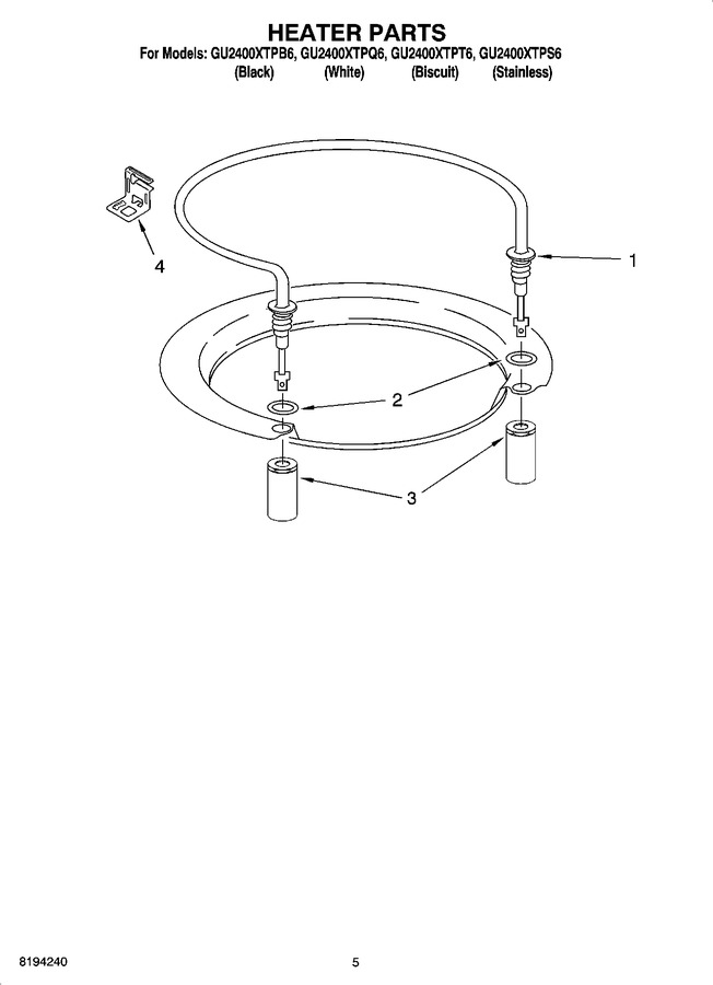 Diagram for GU2400XTPT6