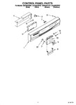 Diagram for 02 - Control Panel Parts
