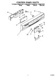 Diagram for 02 - Control Panel Parts