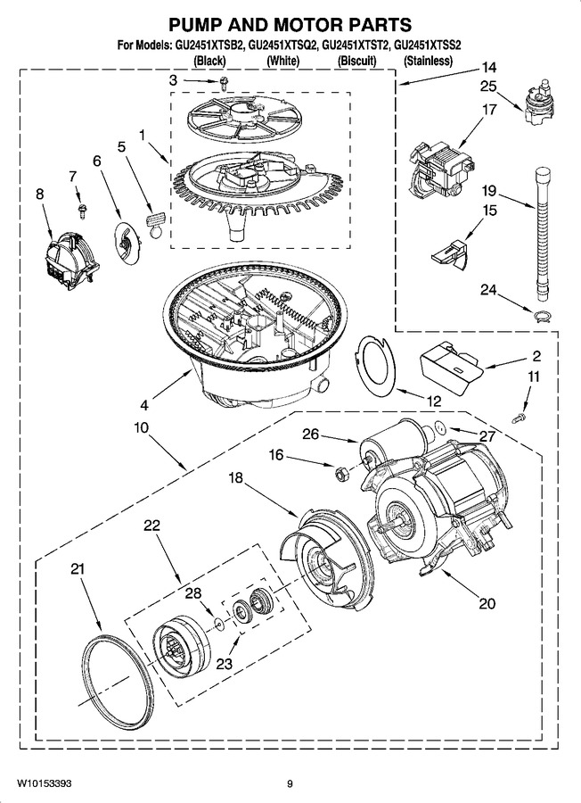 Diagram for GU2451XTST2