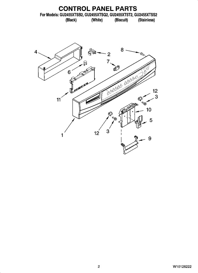 Diagram for GU2455XTSQ2