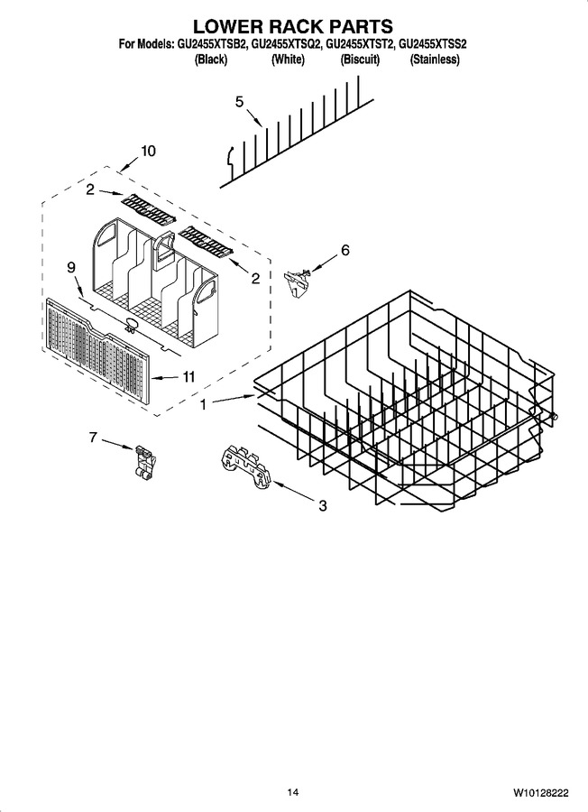 Diagram for GU2455XTSQ2