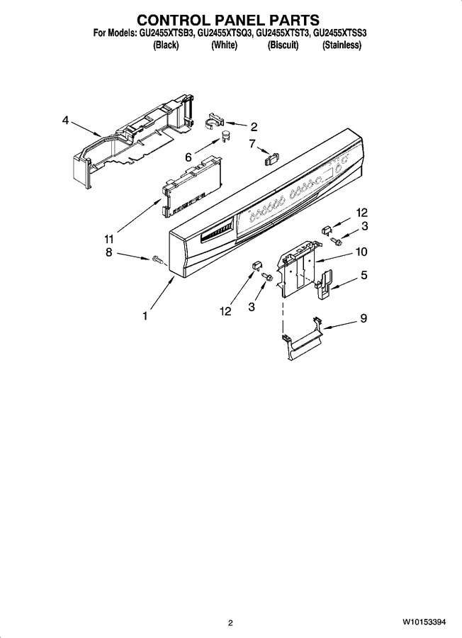 Diagram for GU2455XTSS3