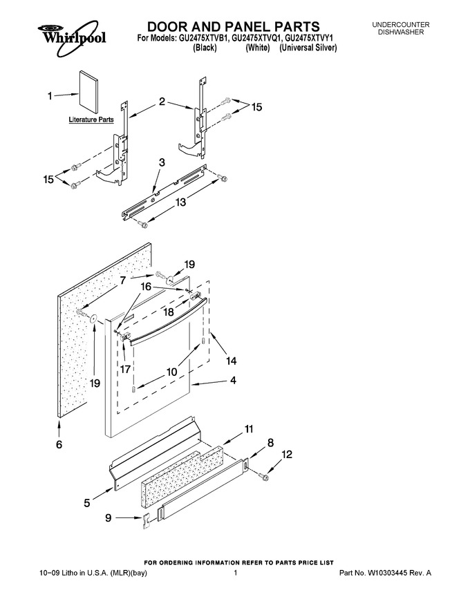 Diagram for GU2475XTVY1